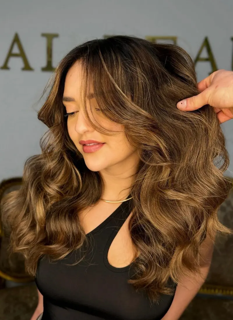 balayage + highlights - hair service