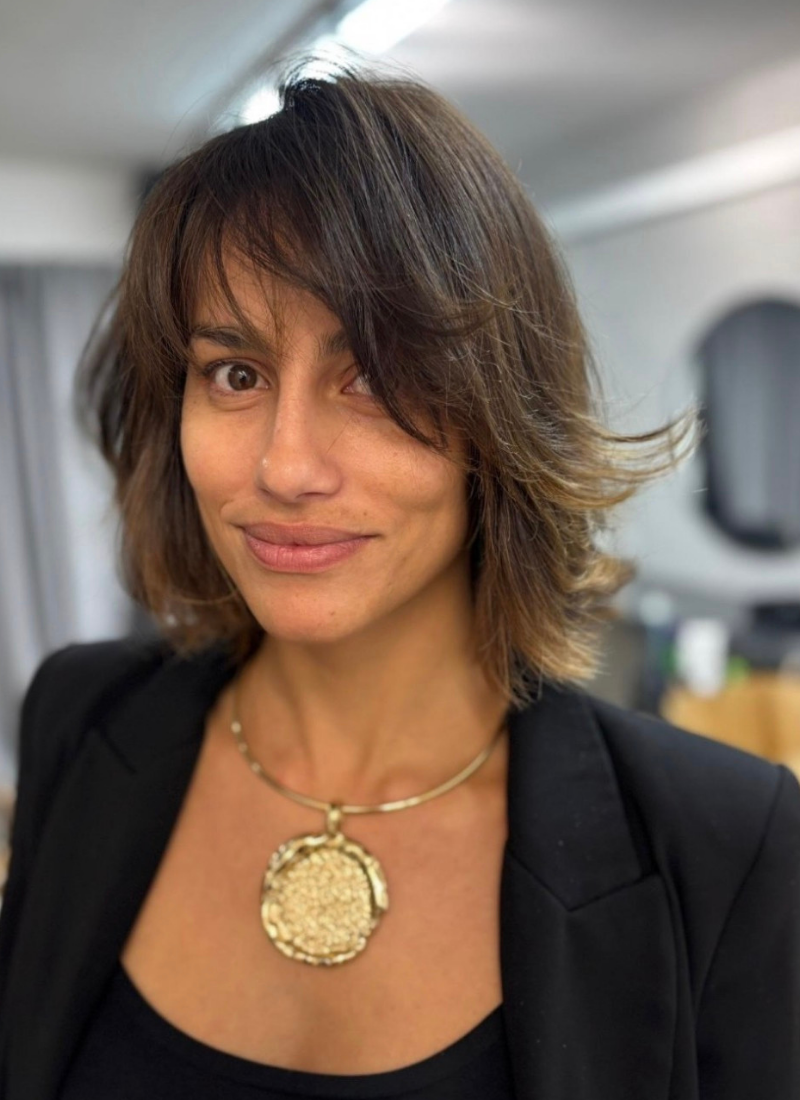 haircut with treatment - short hair